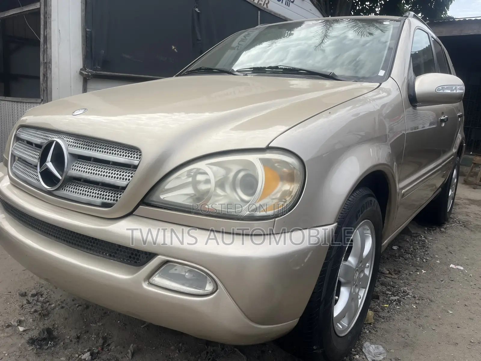 Mercedes-Benz M Class ML 350 2004 Gold