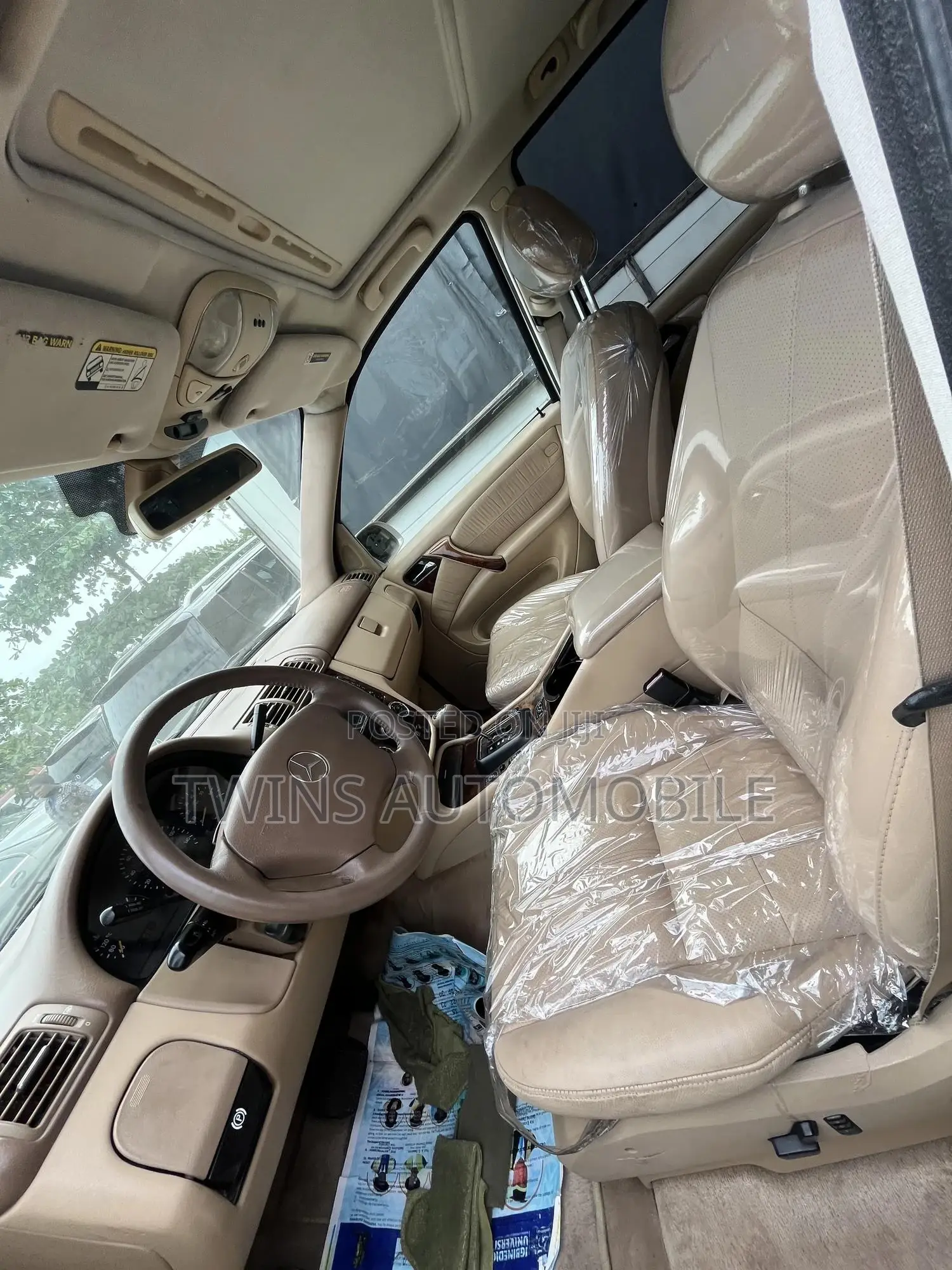 Mercedes-Benz M Class ML 350 2004 Gold