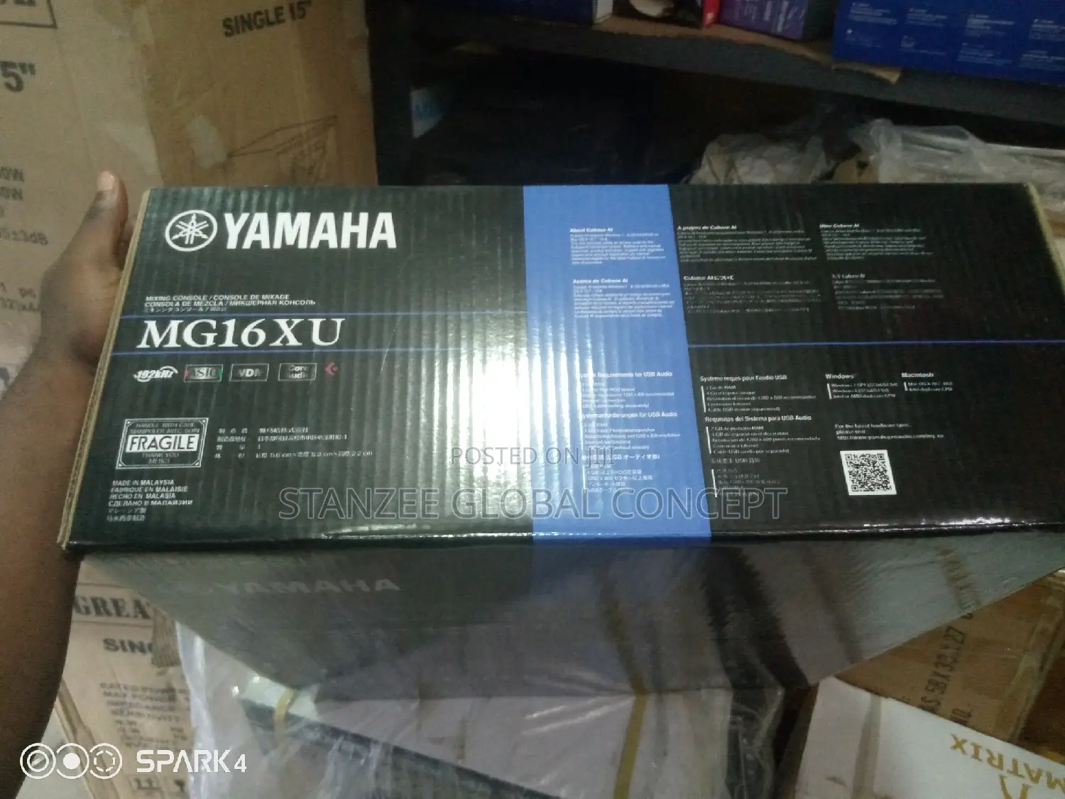 Yamaha MG16XU 16 Channel Analog Mixing Console