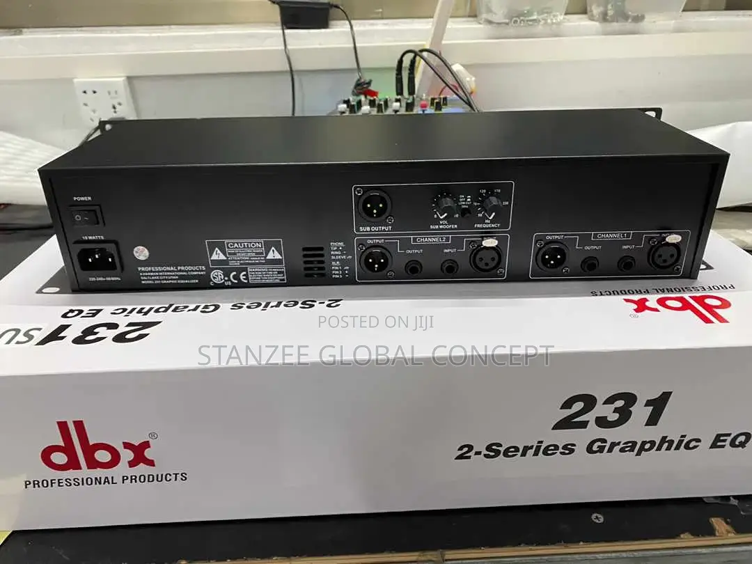 DBX 231 2-Series Graphic EQ With Sub-Out
