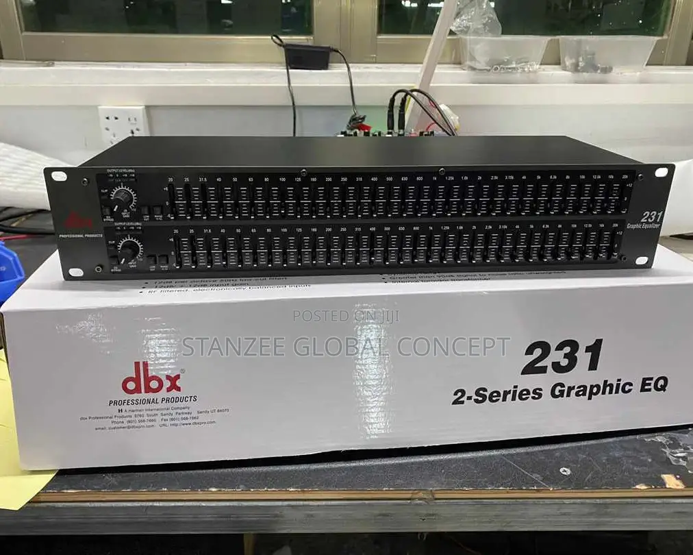 DBX 231 2-Series Graphic EQ With Sub-Out