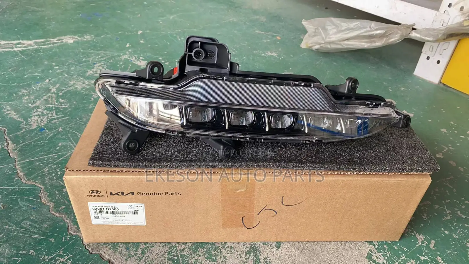 LED Fog Lamp Fog Light Hyundai Genesis 2016 2017 2018 2019