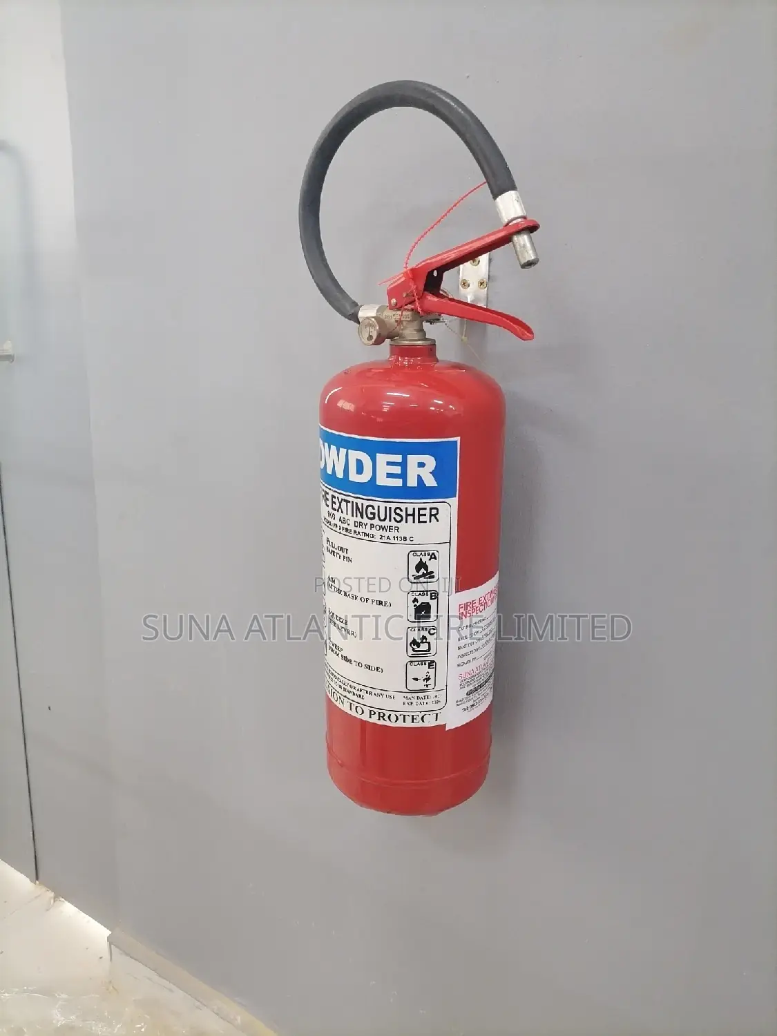 Installation of Fire Extinguishers