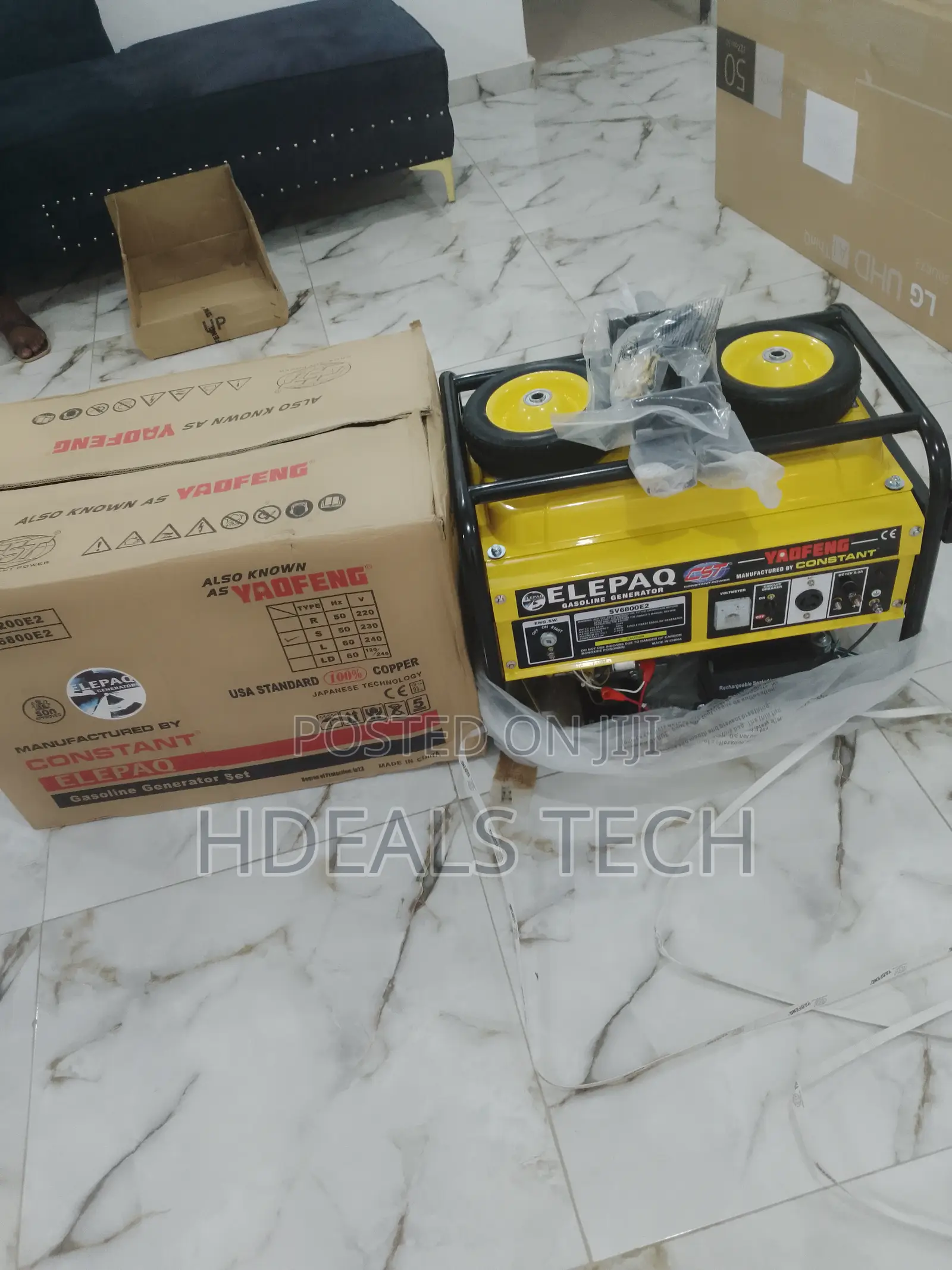 Gasoline Generator Set With Two Tyer 4.5kva
