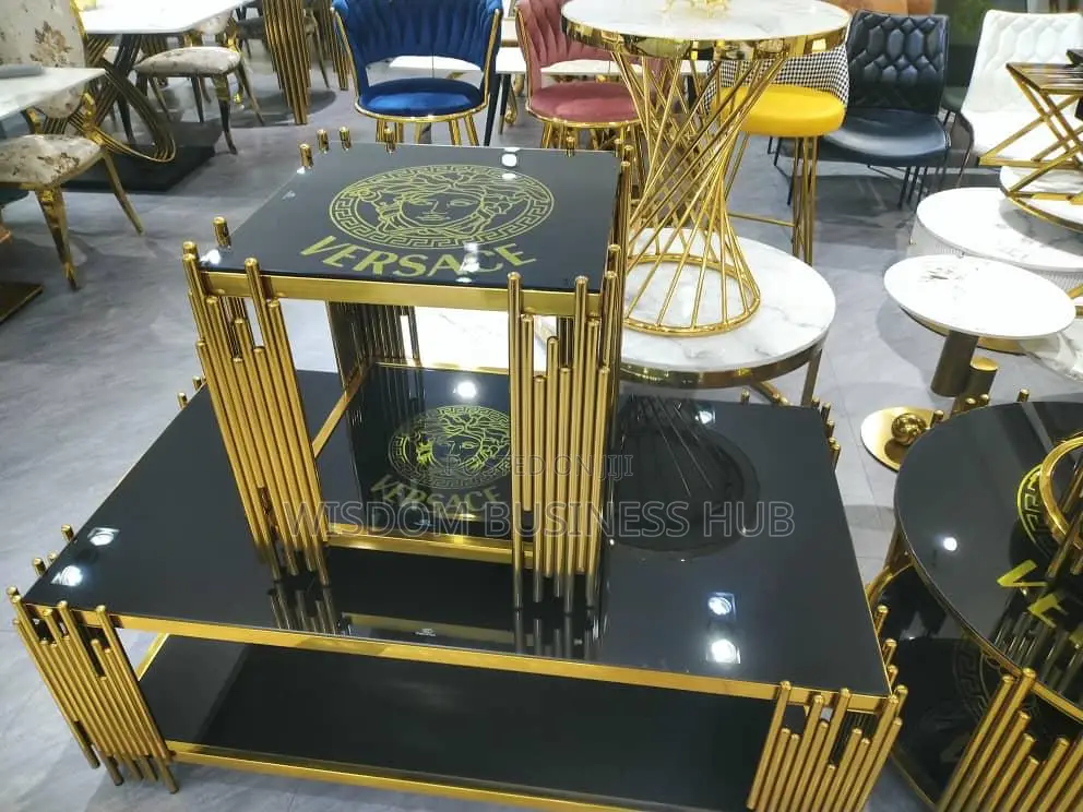 Center Table With 2 Side Tables
