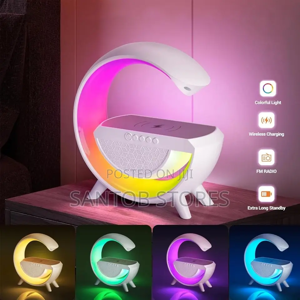 LED Wireless Charging Bluetooth Speaker