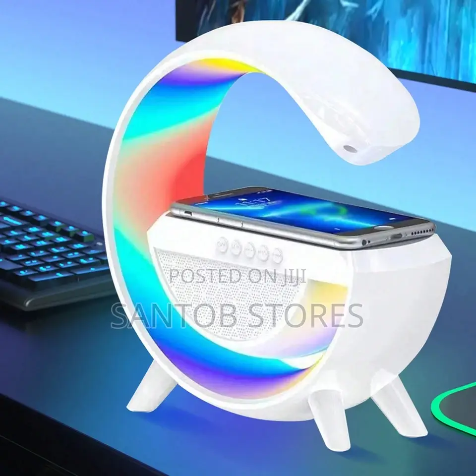 LED Wireless Charging Bluetooth Speaker