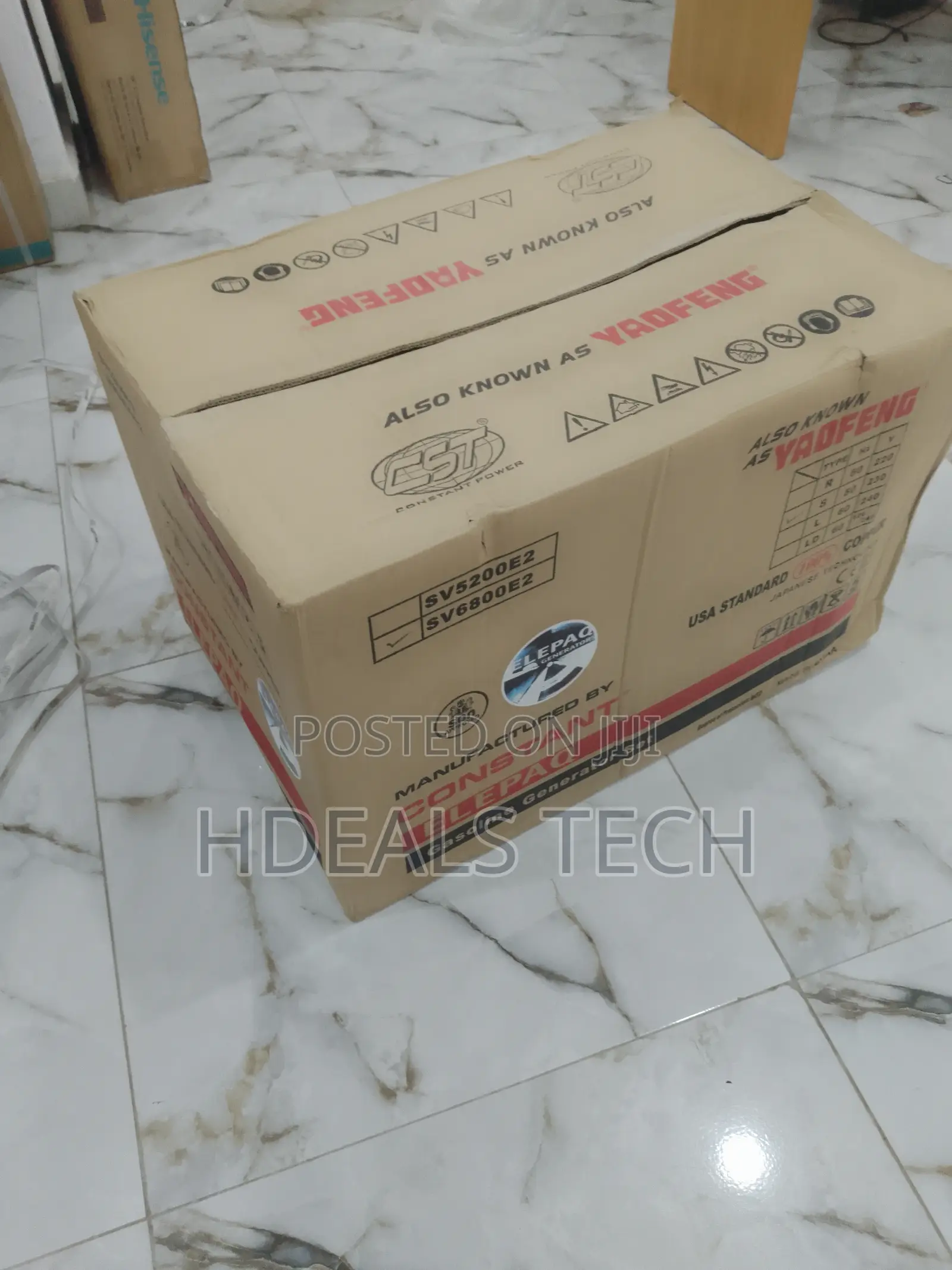 Original Constant Elepaq Generator 4.5KVA.
