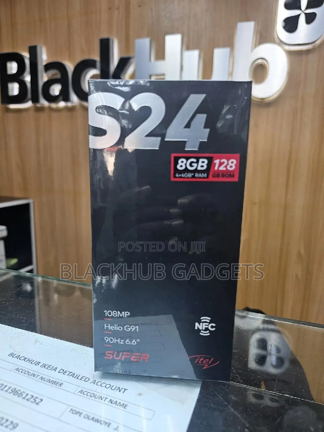 New Itel S24 128 GB