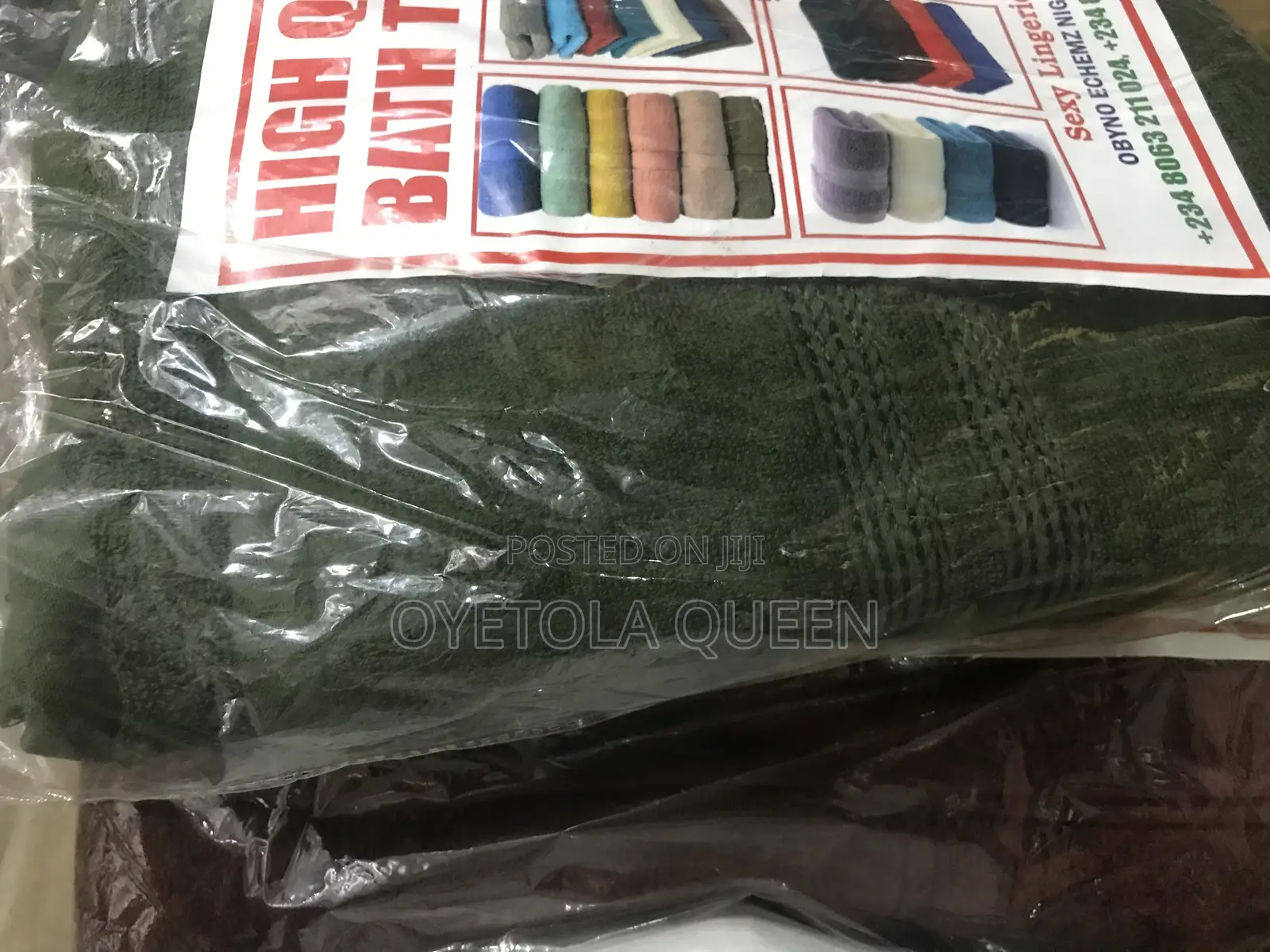 High Quality Large Cotton Towels