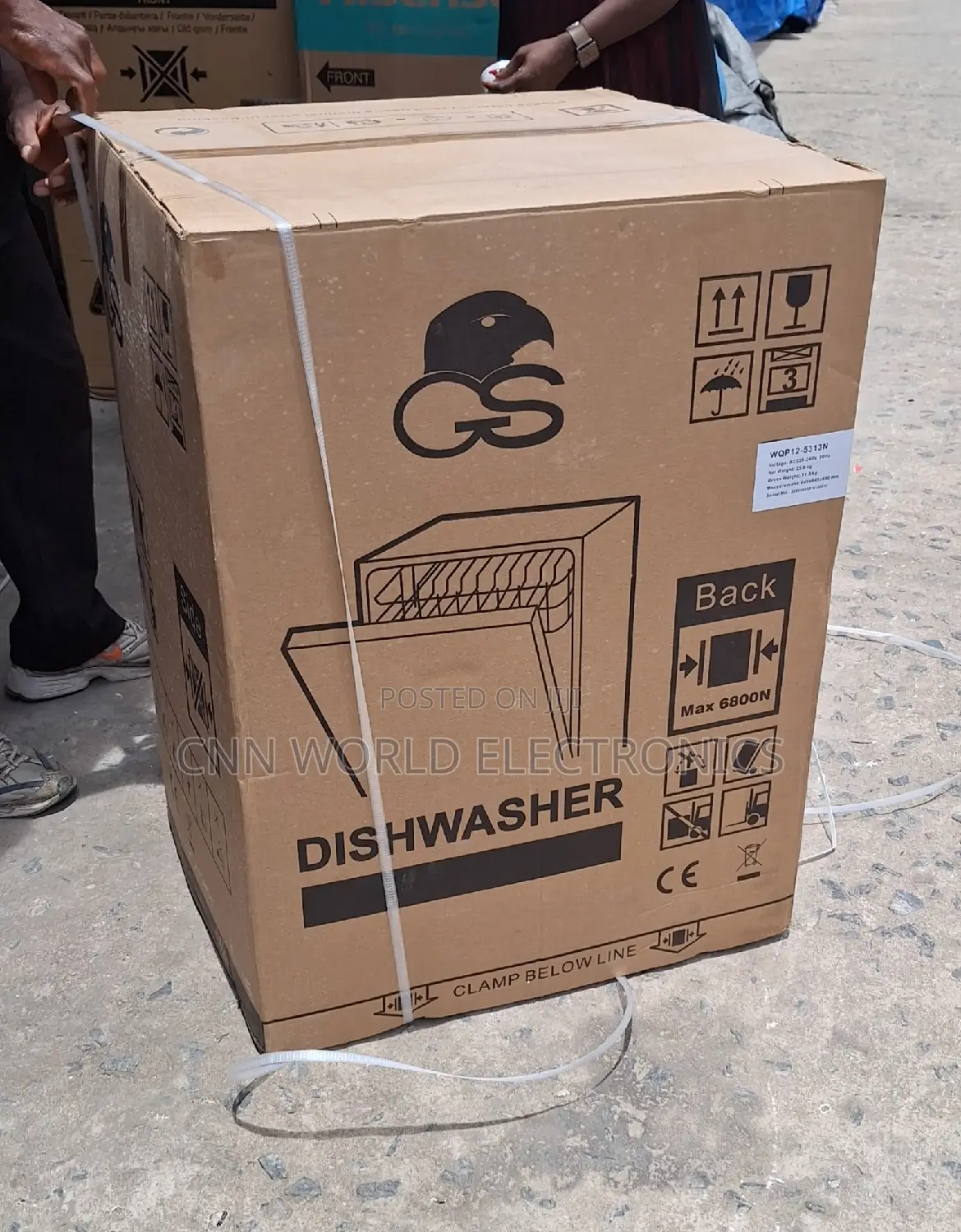 New Semi Industrial Cabinet Dishwasher (Gs) Warranty