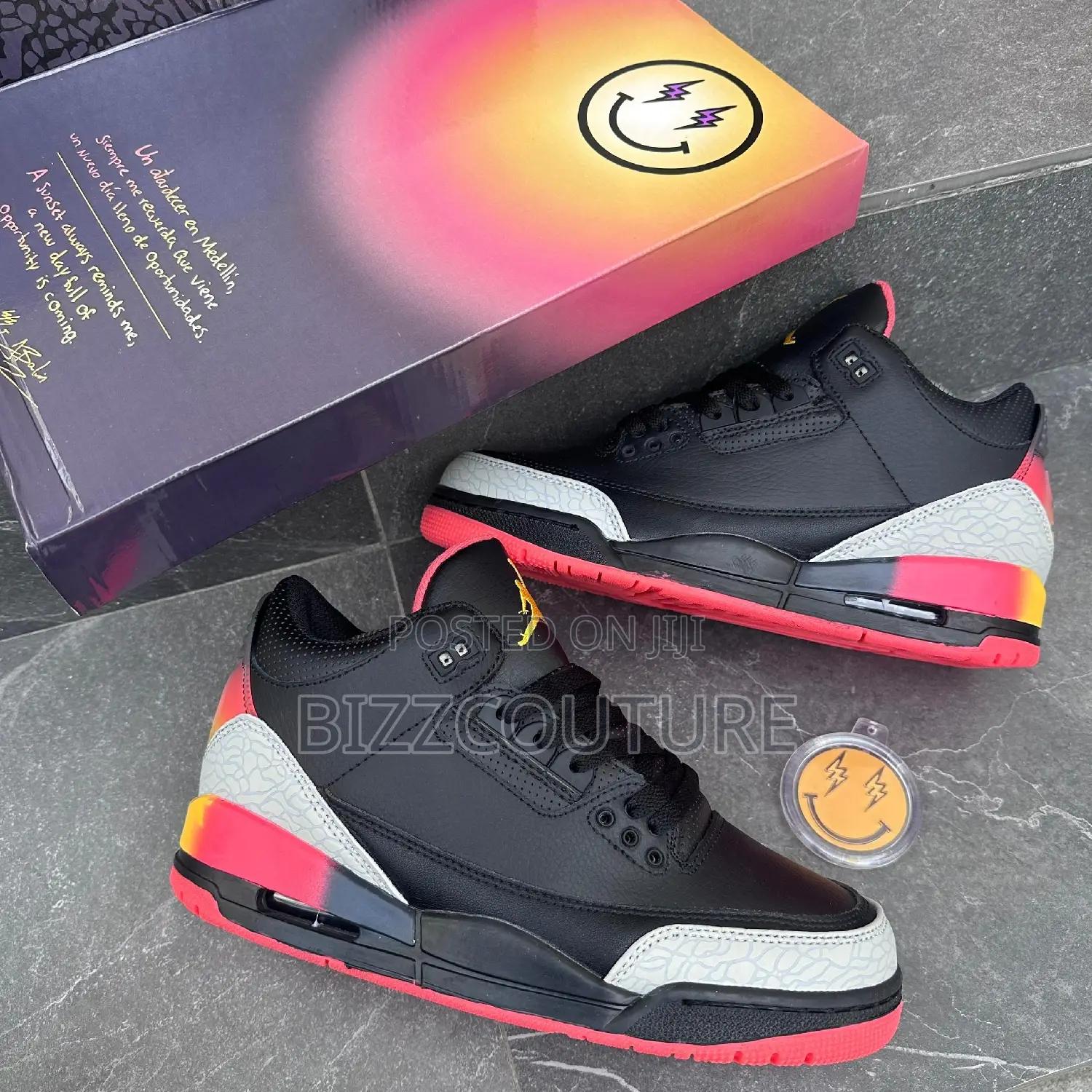 Original NIKE Air Jordan 3 Rio Sneakers Available in Store