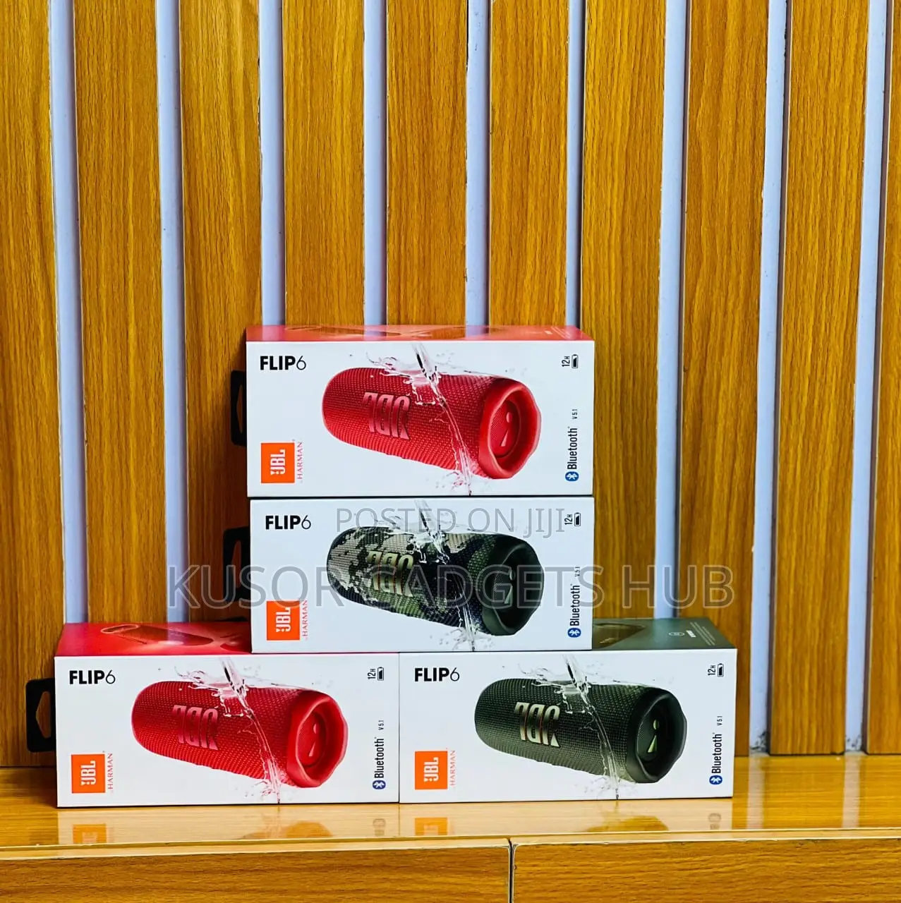 JBL Flip 6 Portable Waterproof Blutooth Speaker