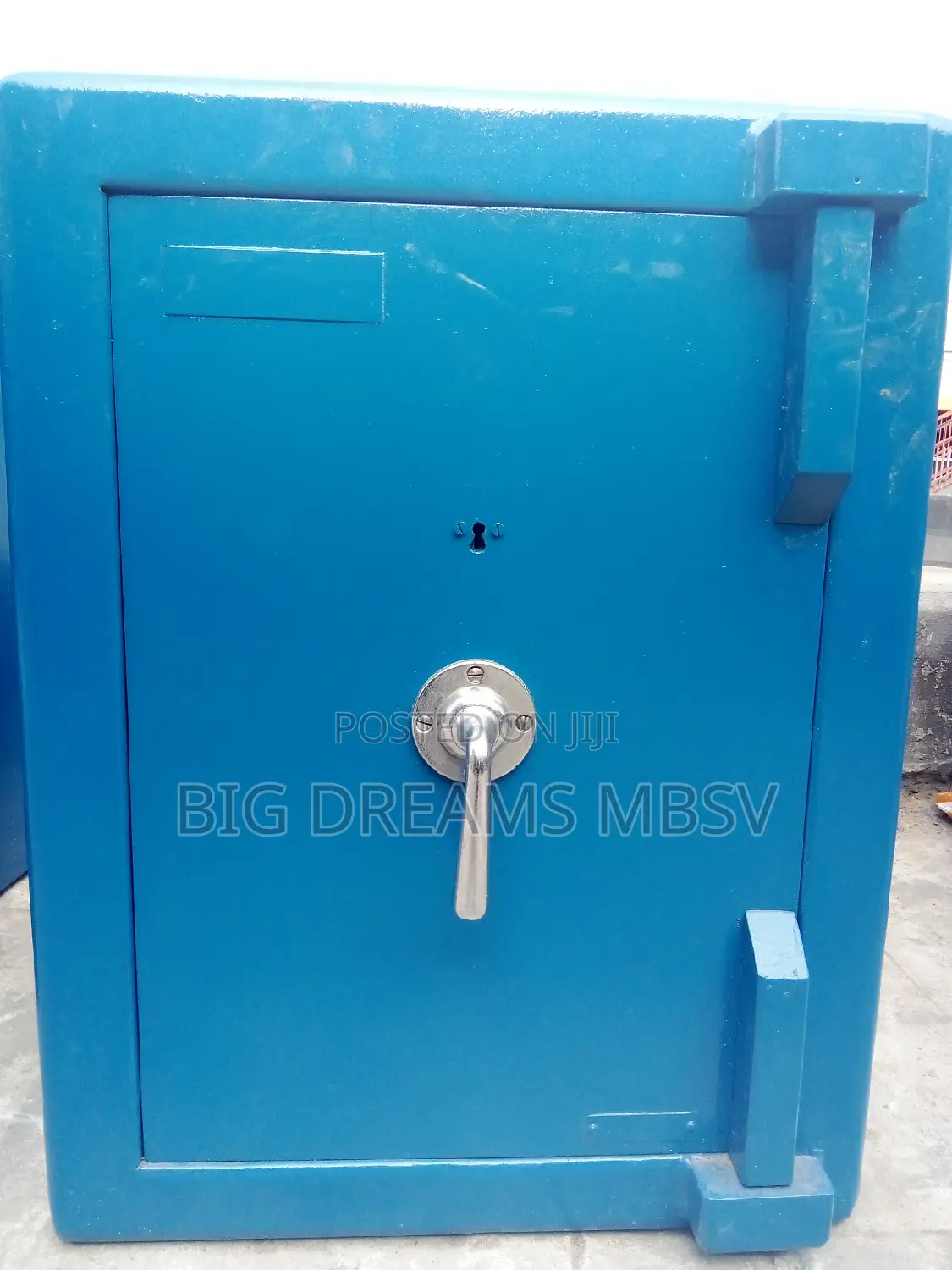 Size 01 Blue Fireproof, Hammer Proof Safe
