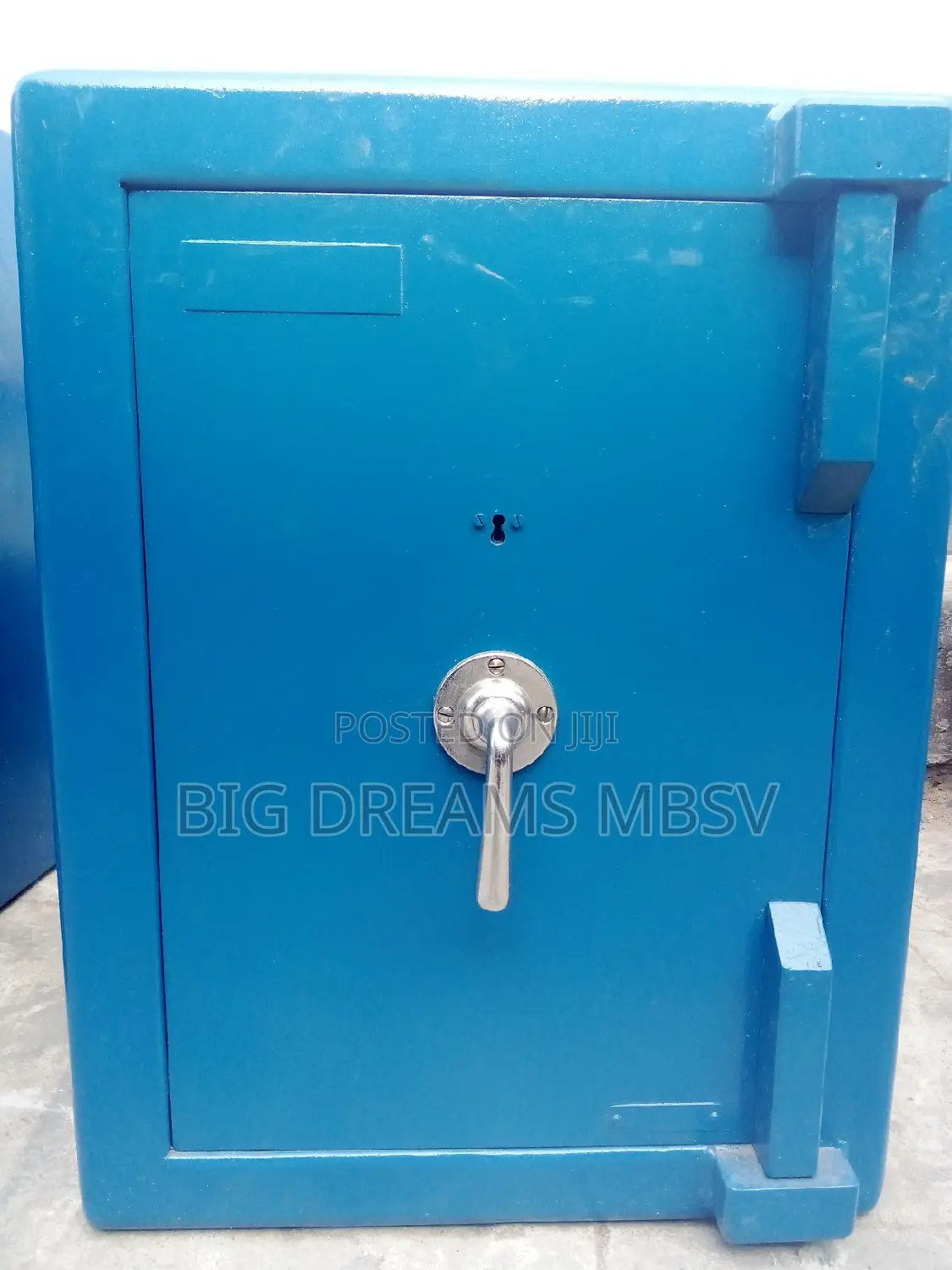 Size 01 Blue Fireproof, Hammer Proof Safe