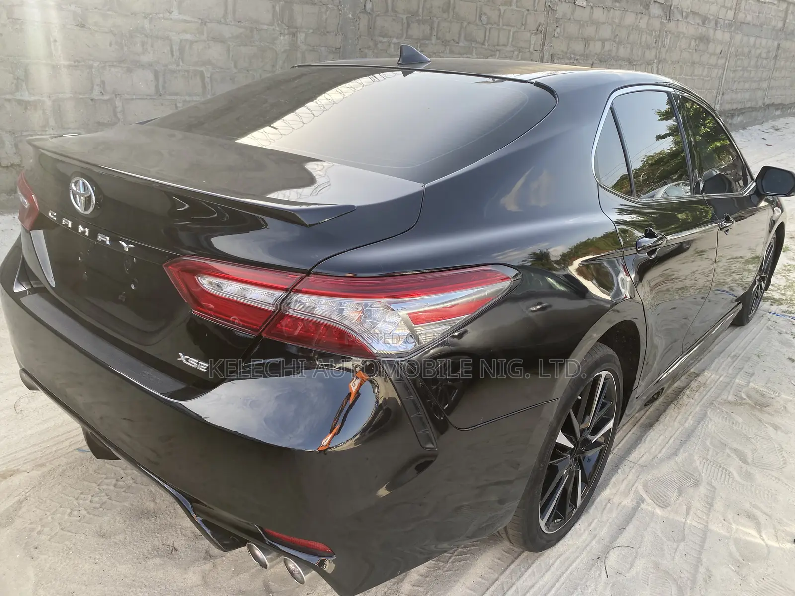 Toyota Camry XSE (2.5L 4cyl 8A) 2019 Black