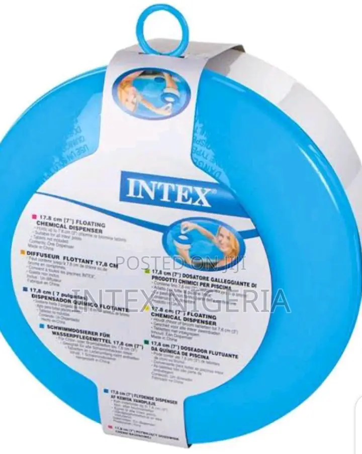 Intex Large Floating Chemical Dispenser for Pool and Spa