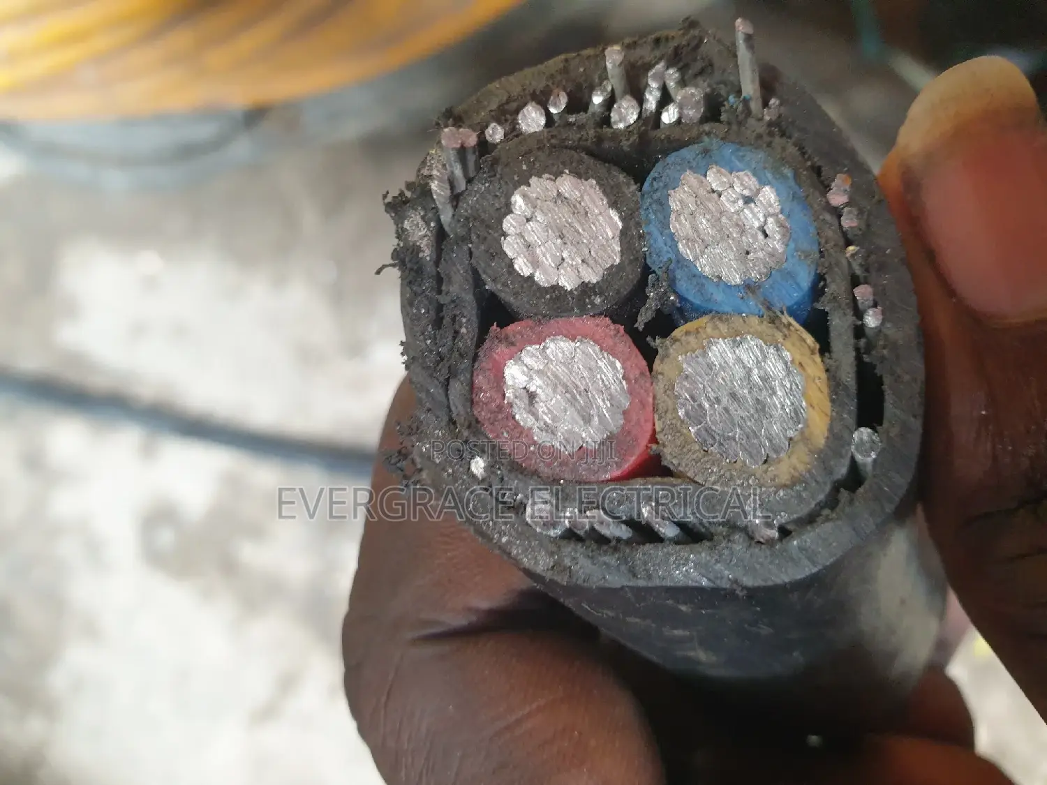 50mm 4core Aluminium Cable.