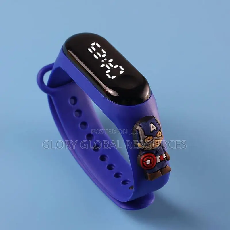 Kiddies Water Resistant Silicone Band Digital Wrist Watch