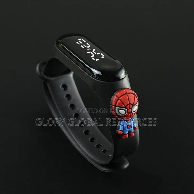 Kiddies Water Resistant Silicone Band Digital Wrist Watch