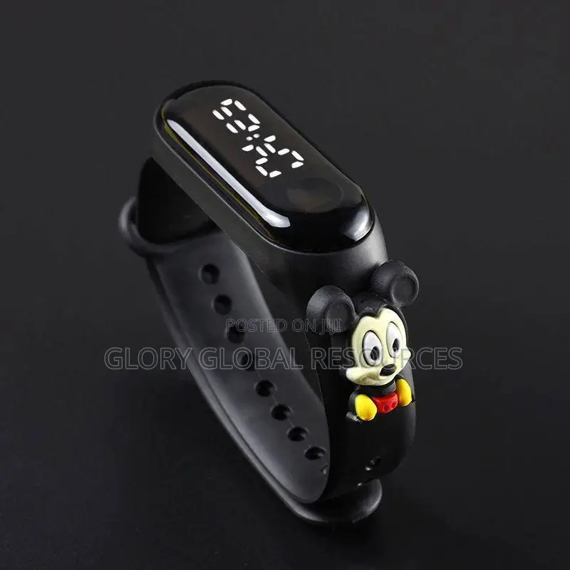 Kiddies Water Resistant Silicone Band Digital Wrist Watch