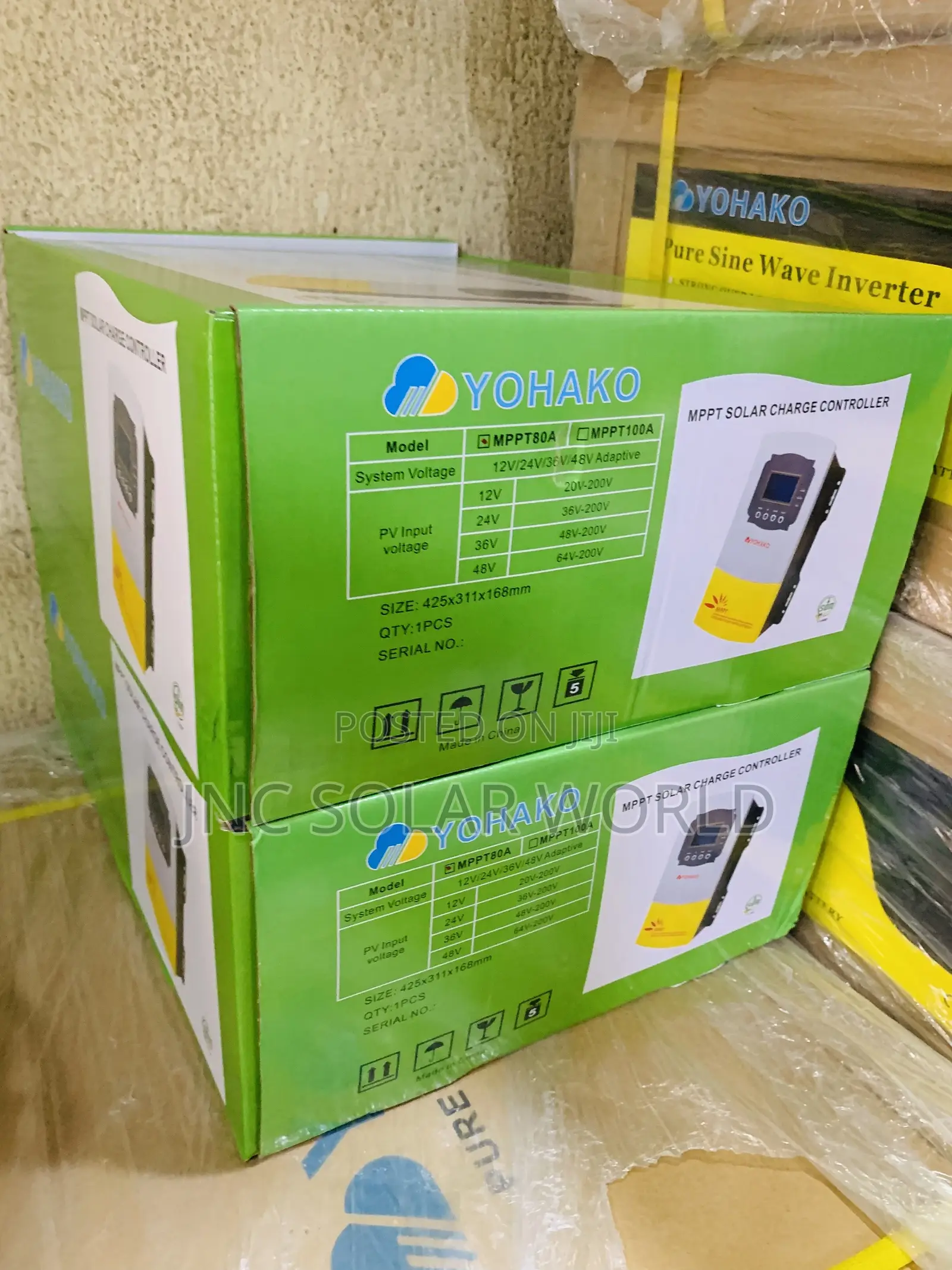 80a/48v Yohako Solar Charge Controller