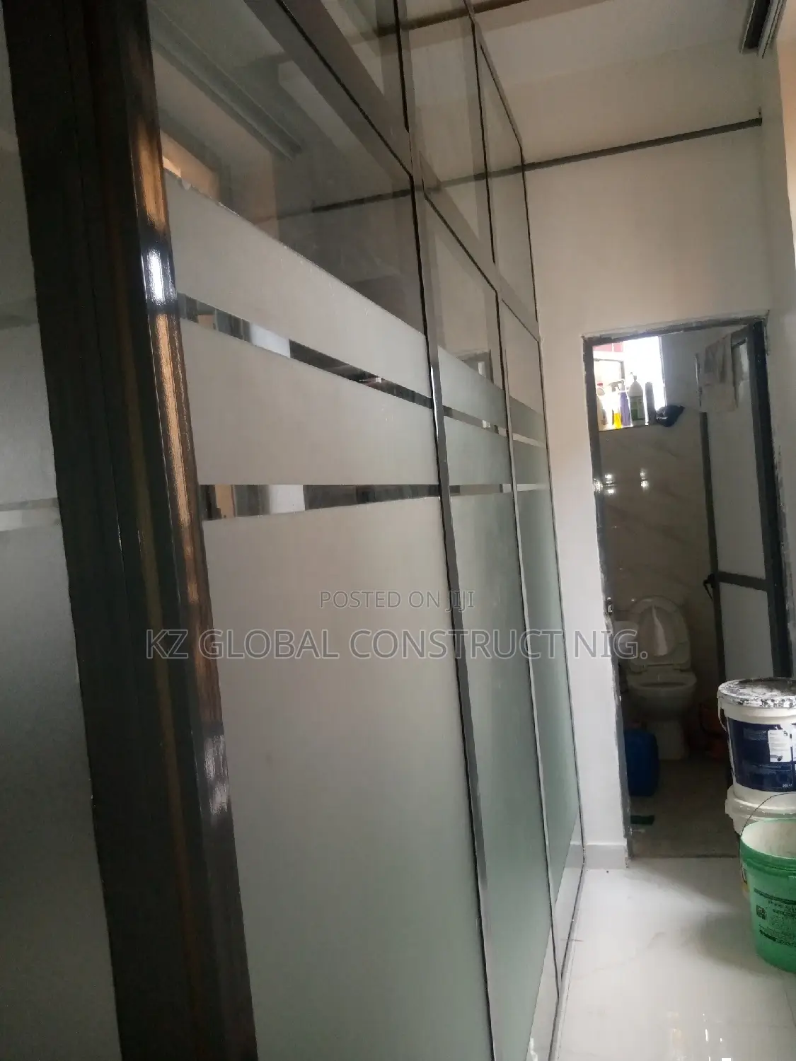 Full Glass Glazing Aluminum Partition