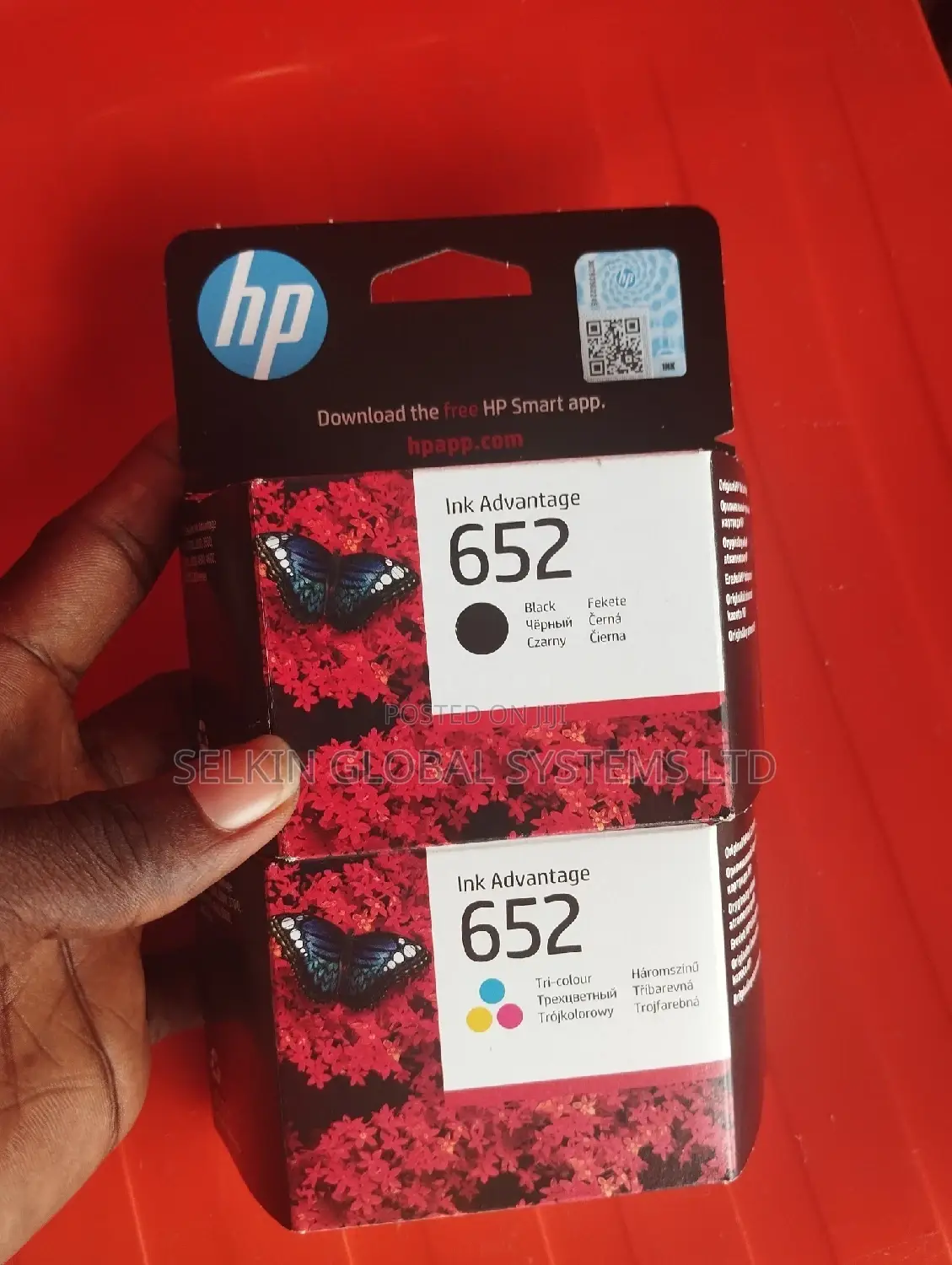 Hp Ink 652 Printer Cartridges