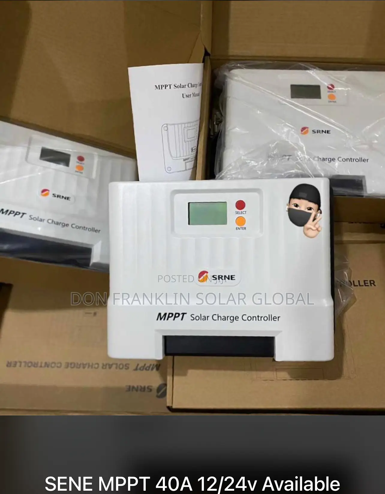 45ah SRNE MPPT Solar Charge Controller