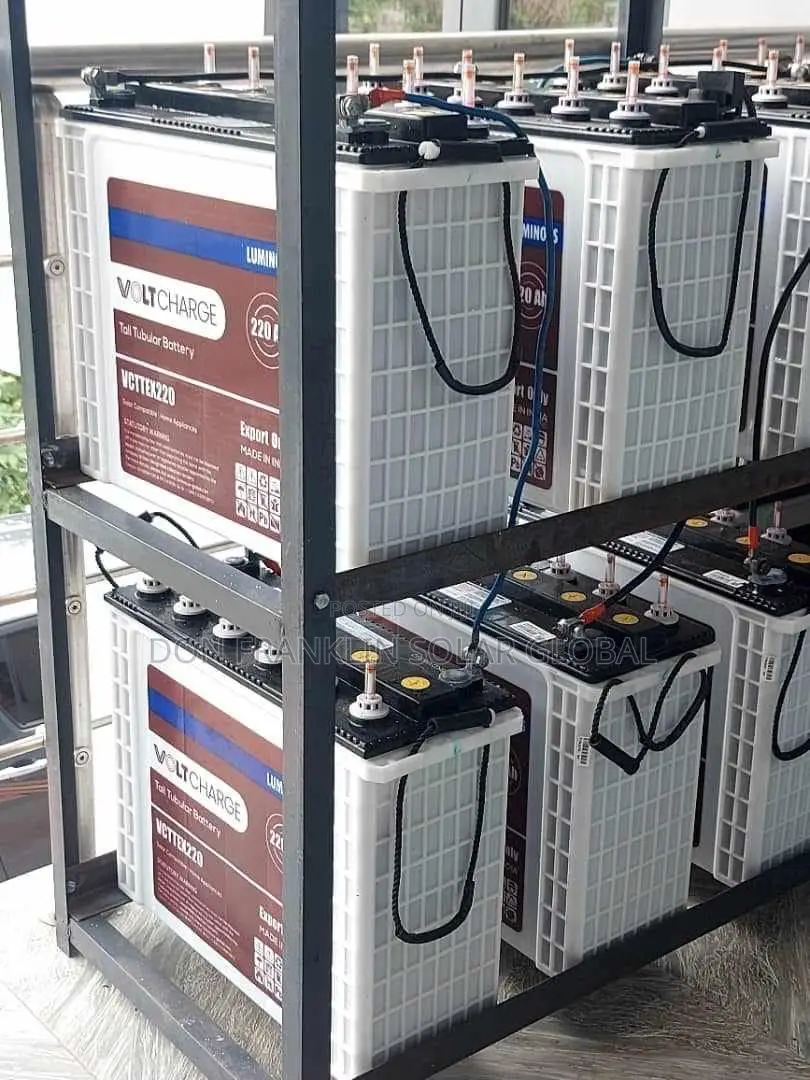 220ah Luminous Voltcharge Tall Tubular Inverter Battery
