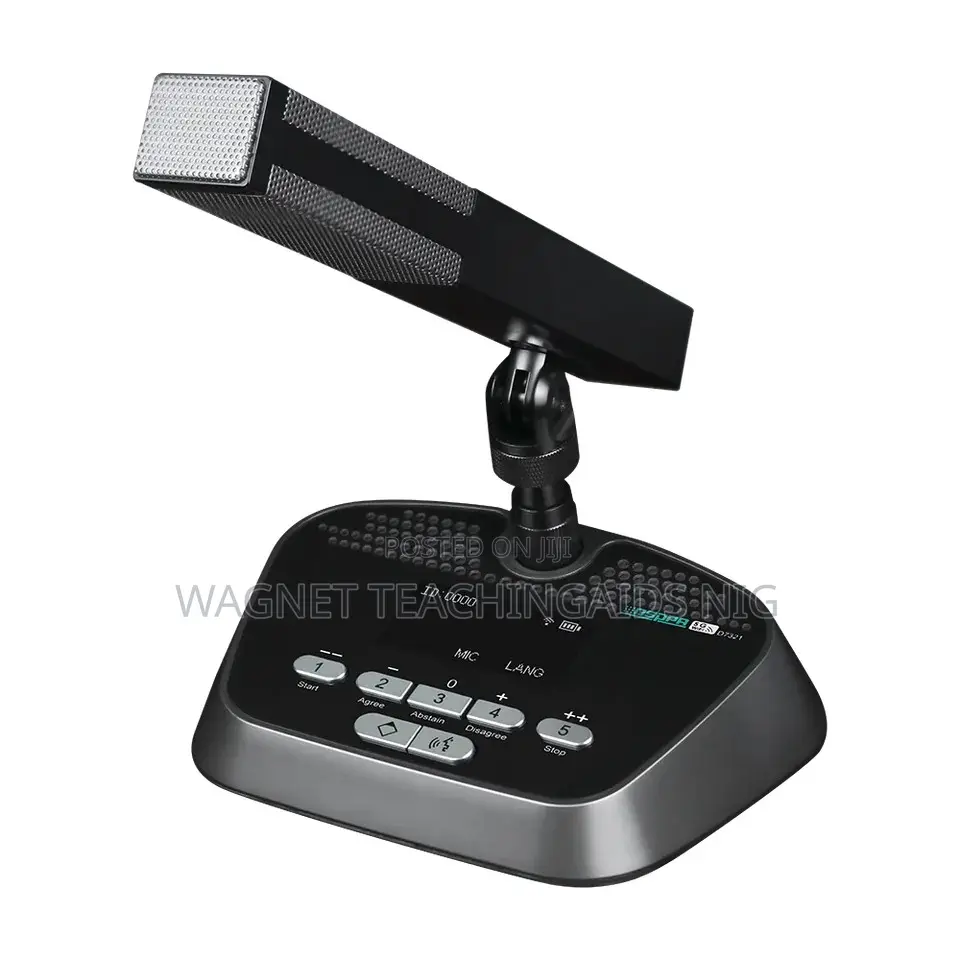 Wireless Government Conference
Chairman Delegate Mic Unit