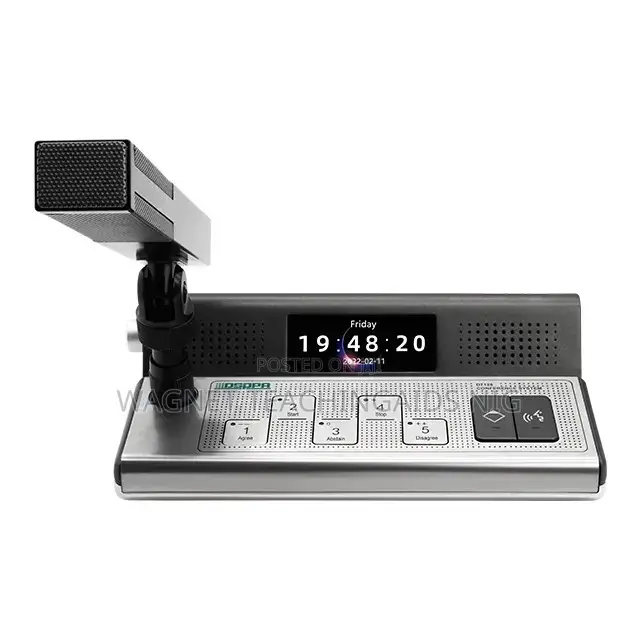 Desktop IP Netwotk Conference Discussion Voting
Delegate Mic