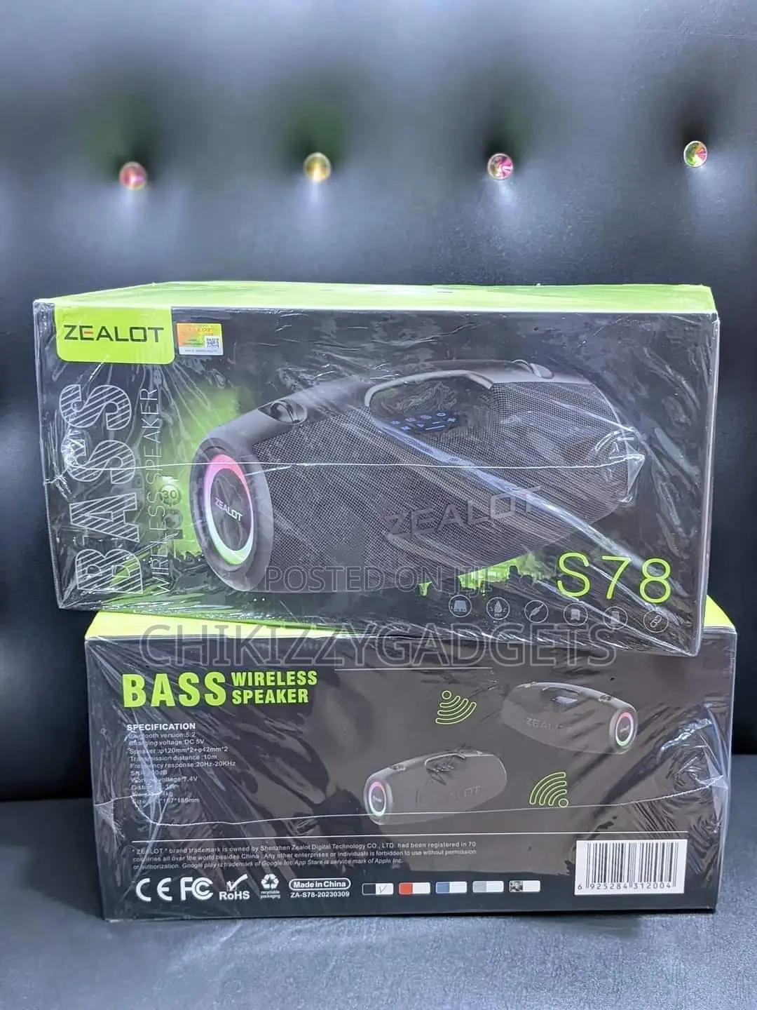 Original Zealot S78 Bluetooth Speaker