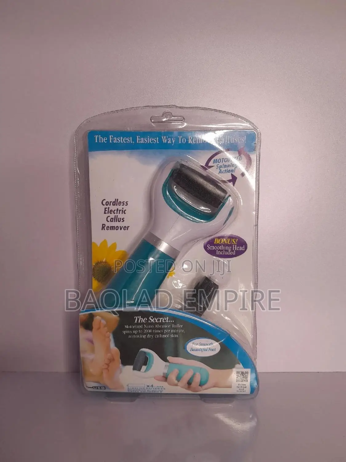 Cordless Electric Callus Removal/ Foot Cleaner