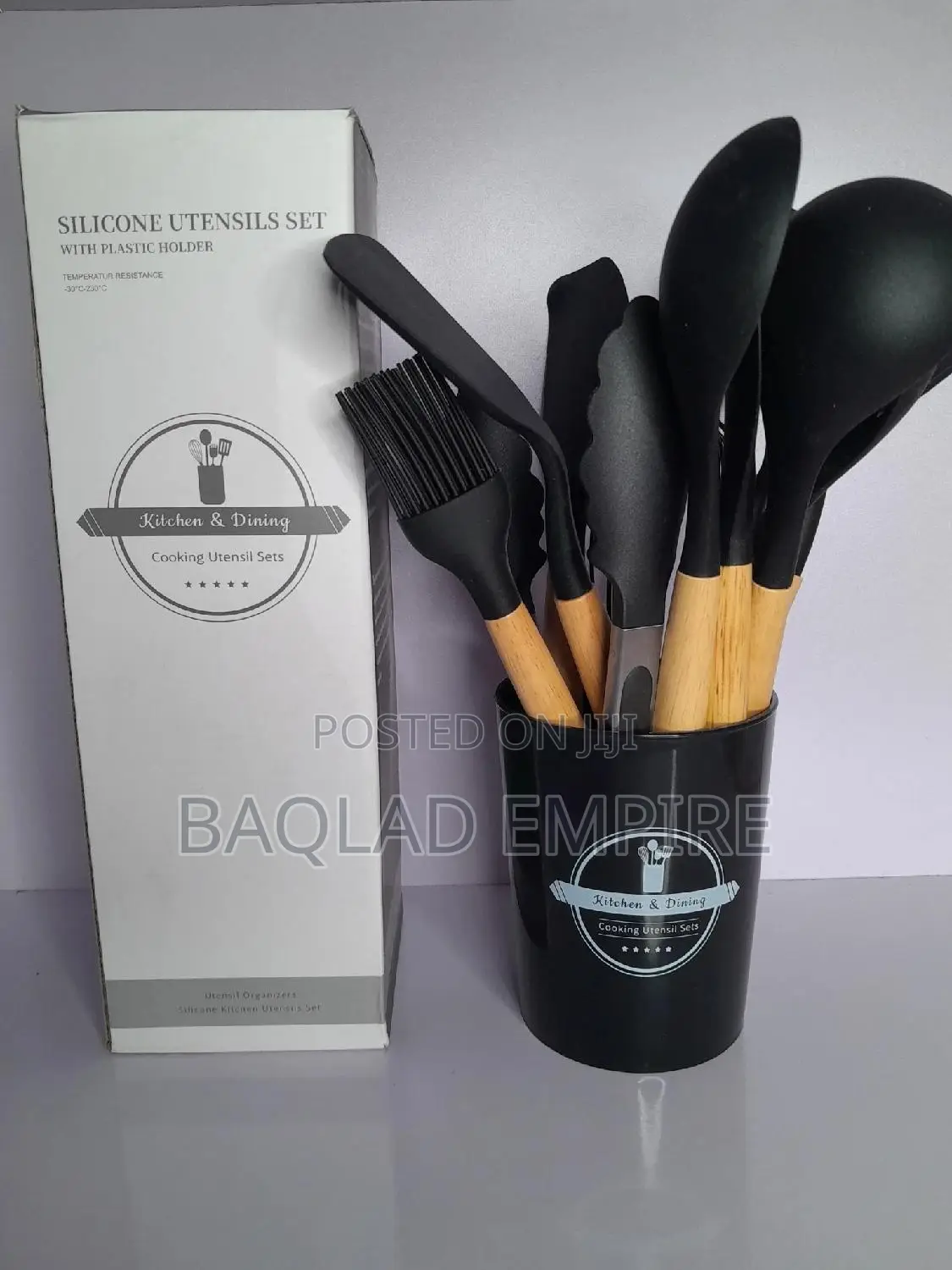 12pcs Silicone Cooking Spoon Set