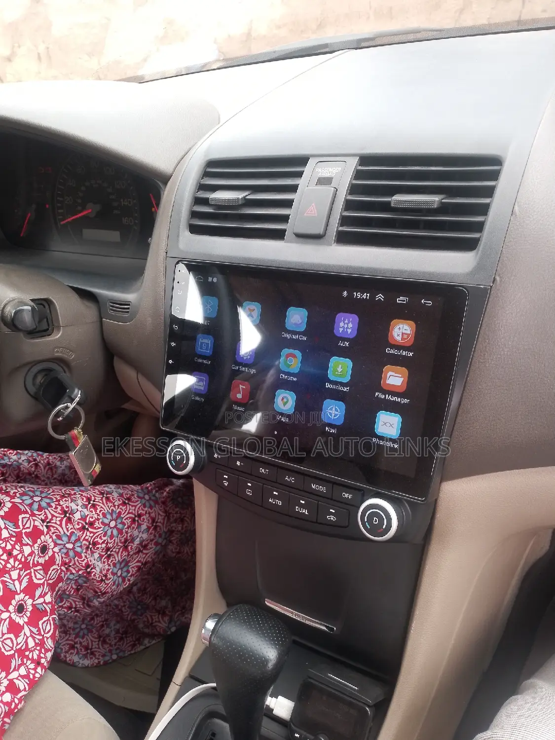 Honda Accord 03-07 Android Screen Upgrade With Rear Camera