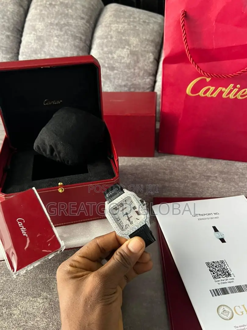 * CARTIE Watch Now Available VVS Moissanite Diamonds || *