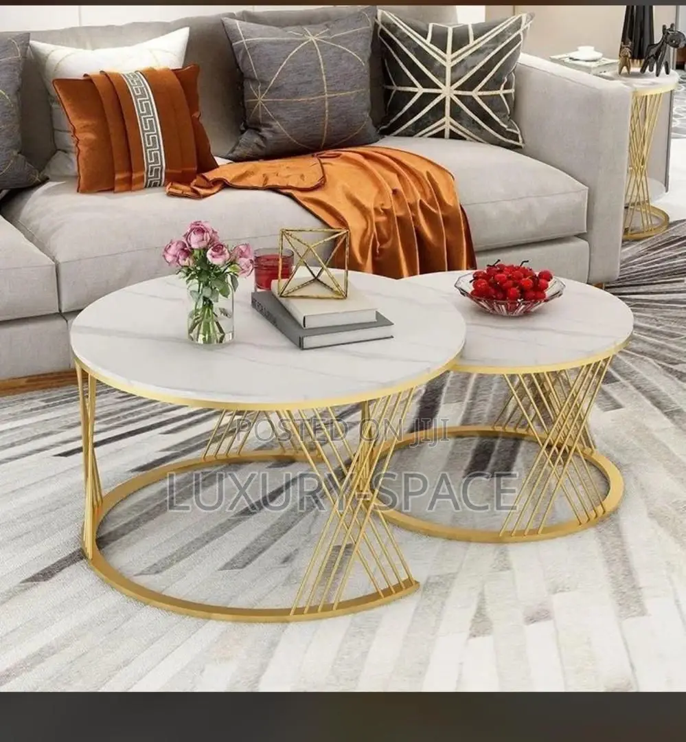 Luxury Marble Center Table Set