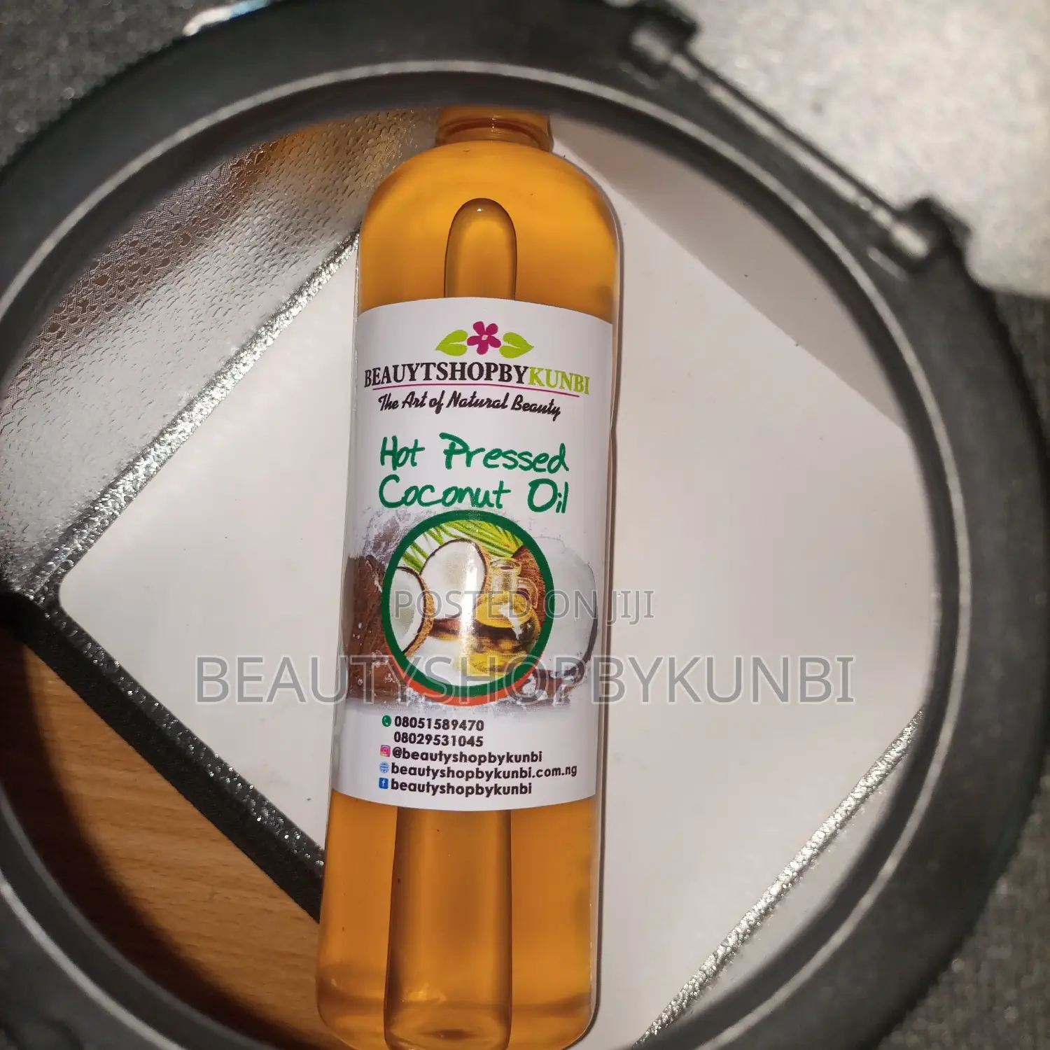 Hot Pressed Coconut Oil (1 Liter)