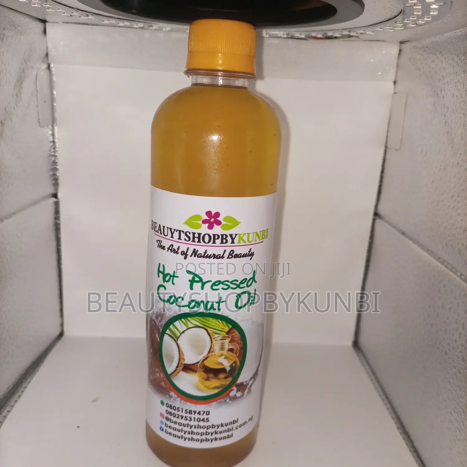 Hot Pressed Coconut Oil (1 Liter)