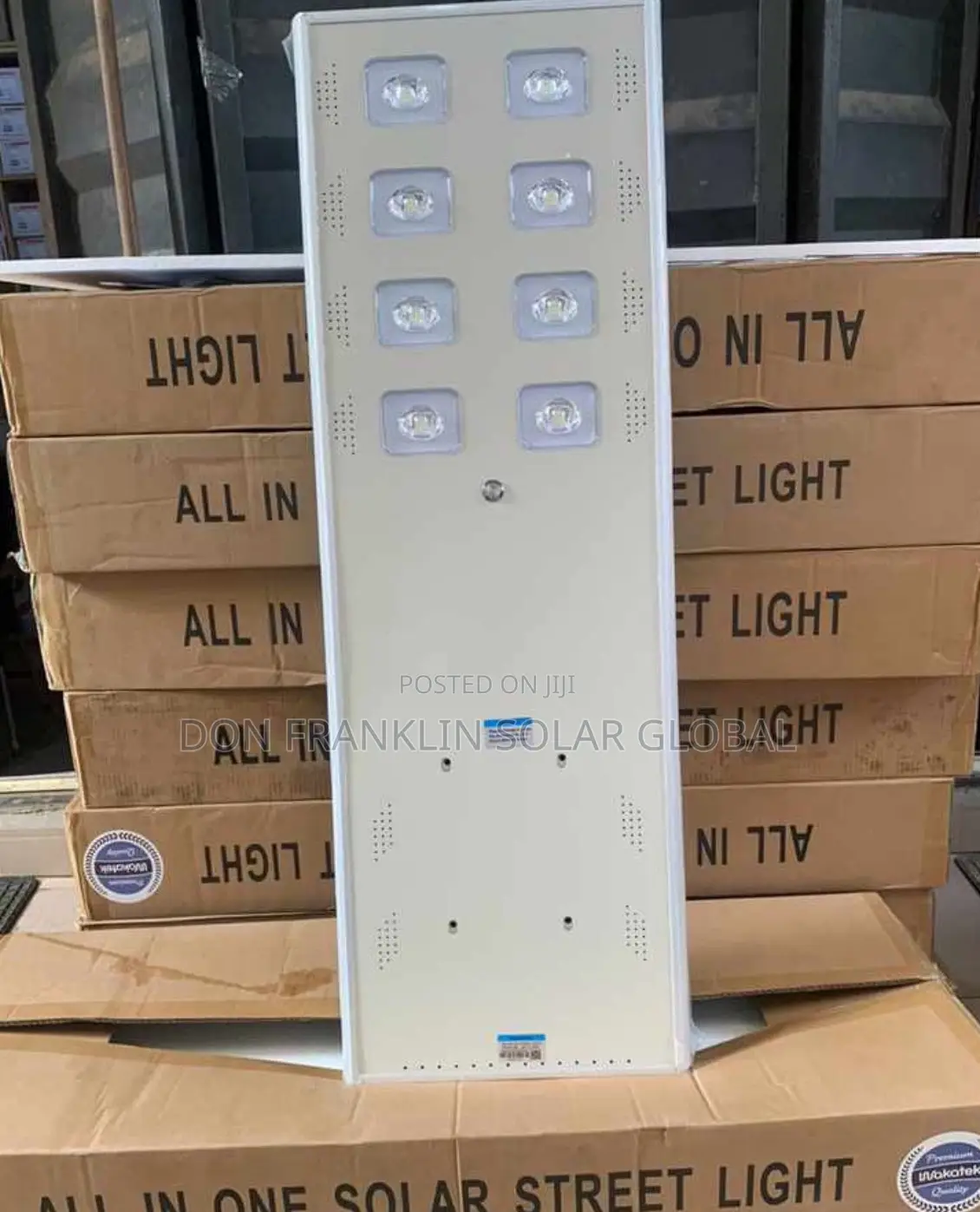 60watts All in One Wakatek Solar Street Light
