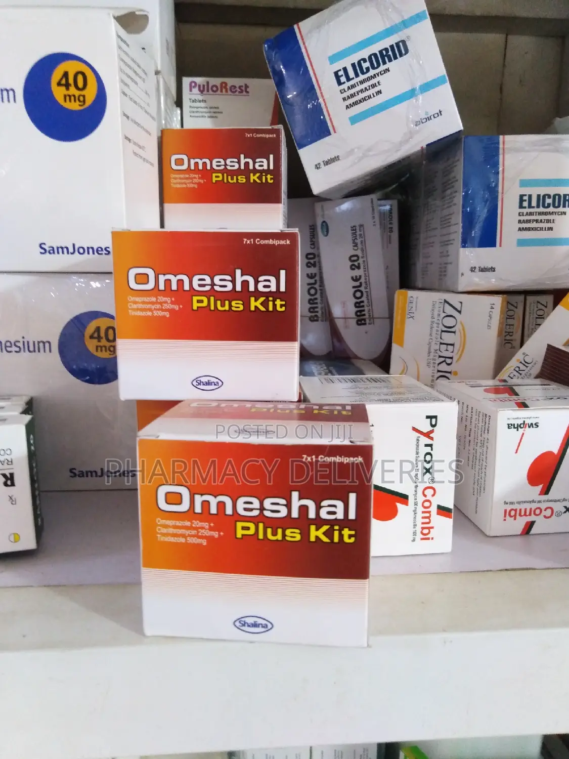 Omeshal Plus Kit For Treatment Of All Forms Of Ulcer