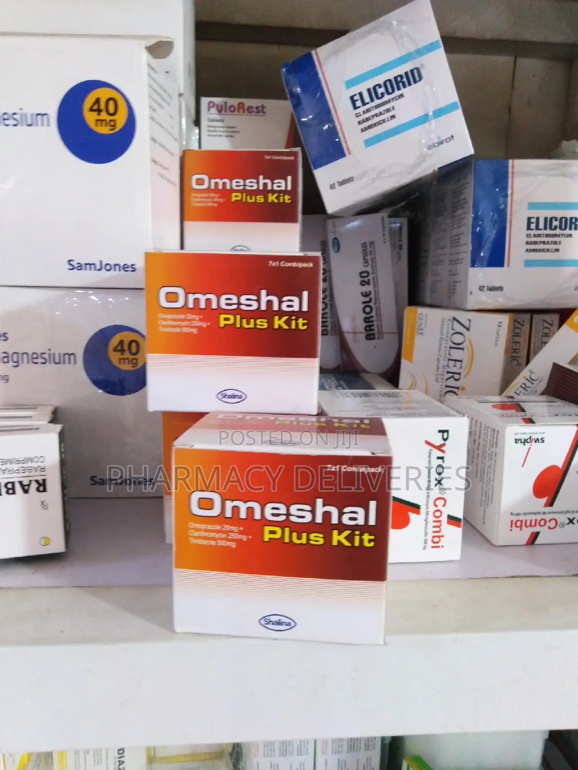 Omeshal Plus Kit For Treatment Of All Forms Of Ulcer