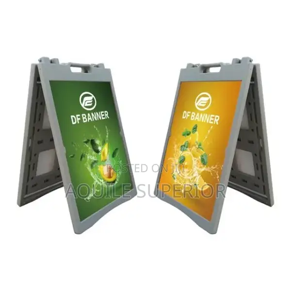 Double Sided a-Frame Stands
