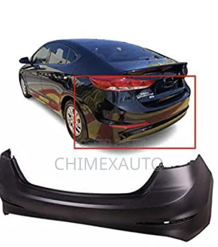 Rear Back Bumper Replacement for Hyundai Elantra 2015-2017