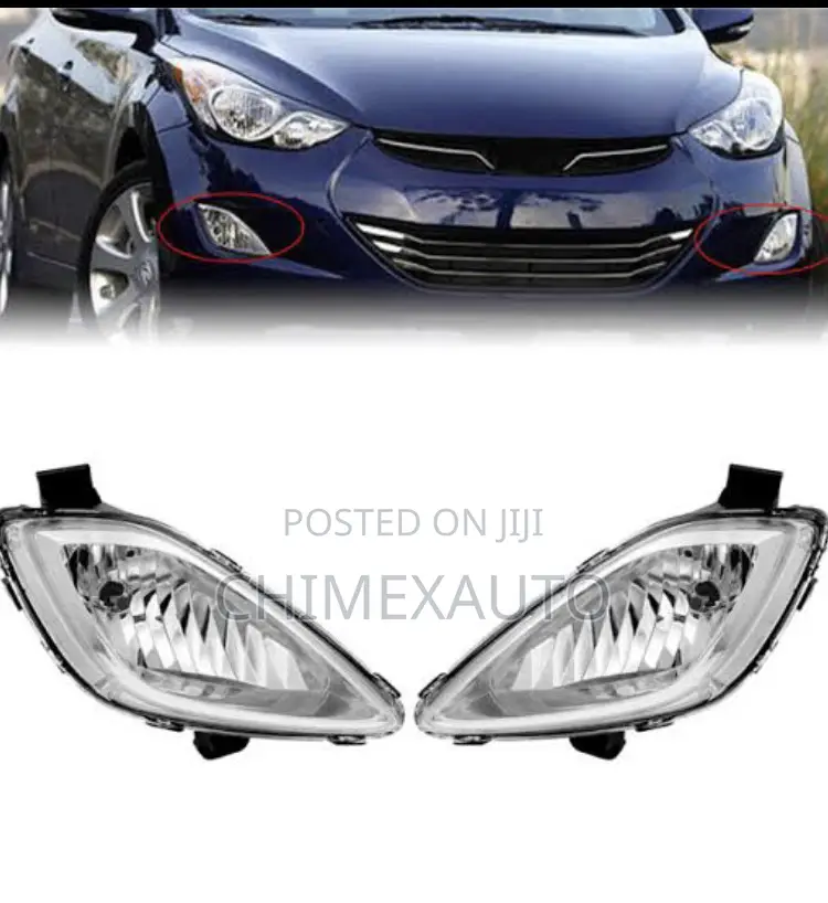 Font Bumper Tails Light 2011-2013 Hyundai Elantra