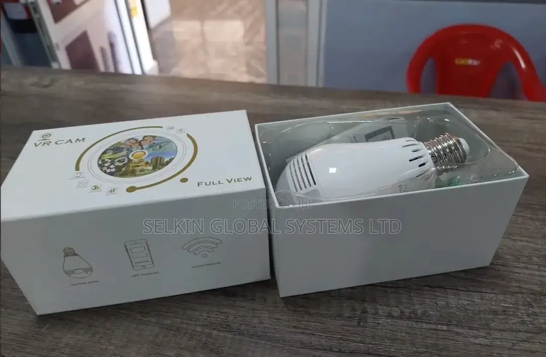 360 Degree Spy Security Camera Bulb