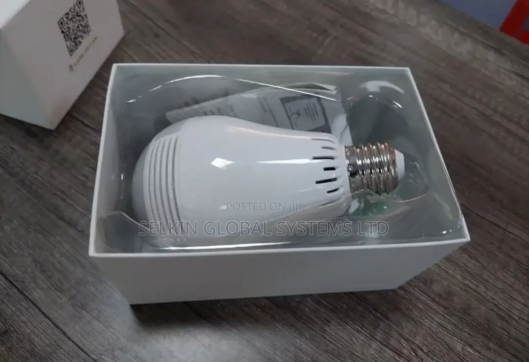 360 Degree Spy Security Camera Bulb