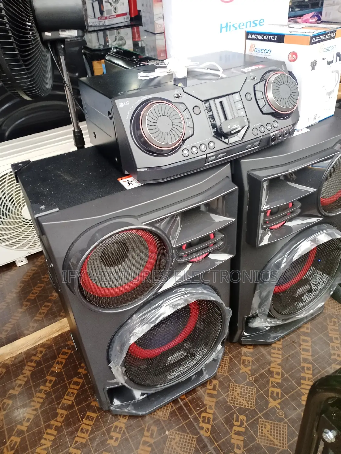 Lg Hi-Fi System 3500watts With Dj Sound Effects Bluetooth