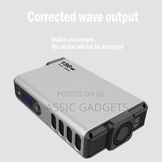 Powerology Power Bank Station 150W 32000mah for Camping